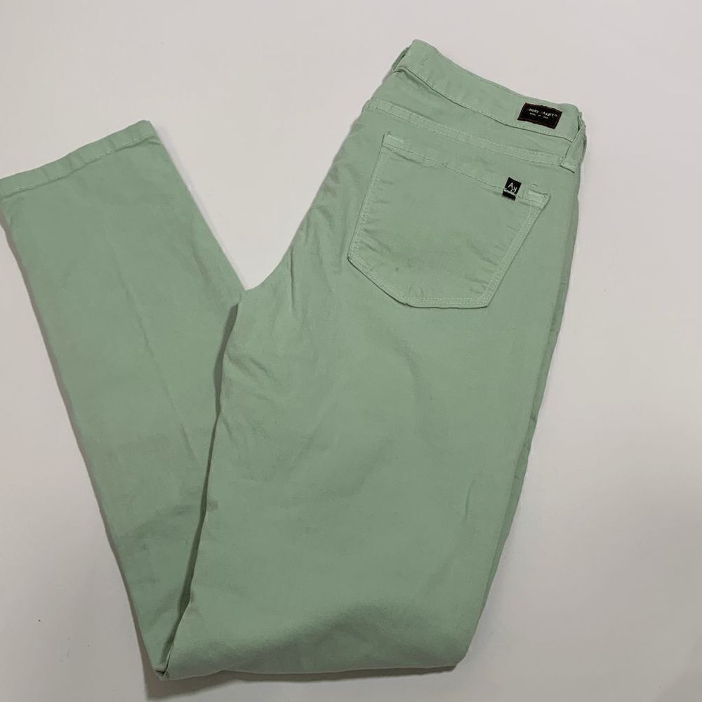Angry Rabbit Skinny Green Denim Jean